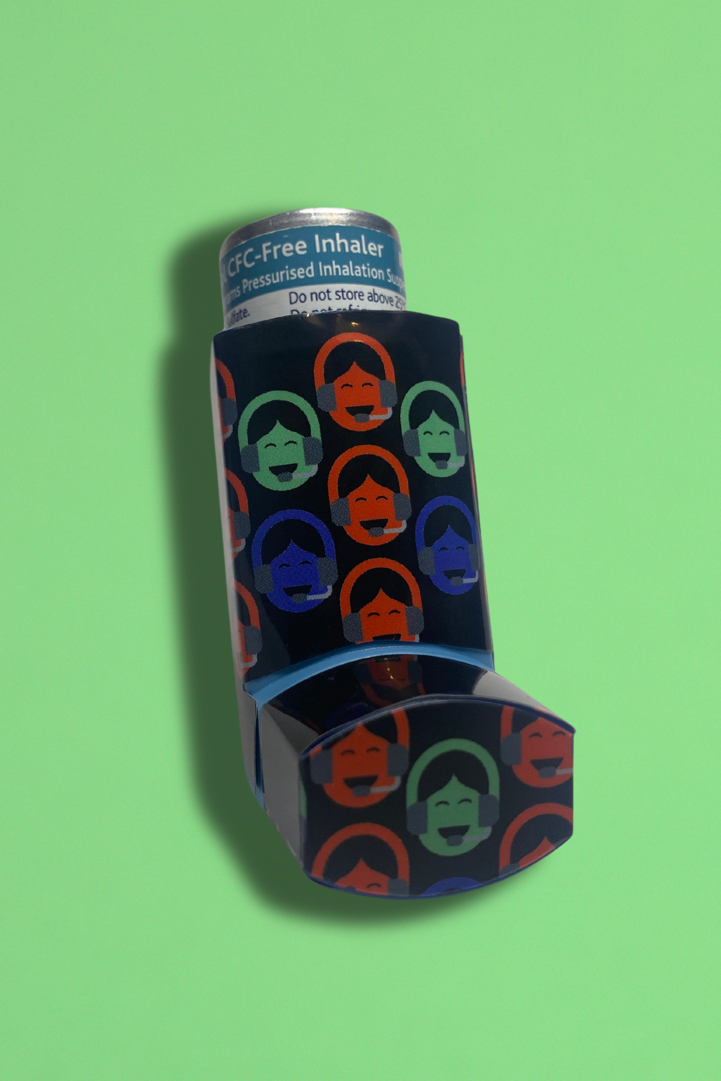 Gaming Heads Asthma Print Decal