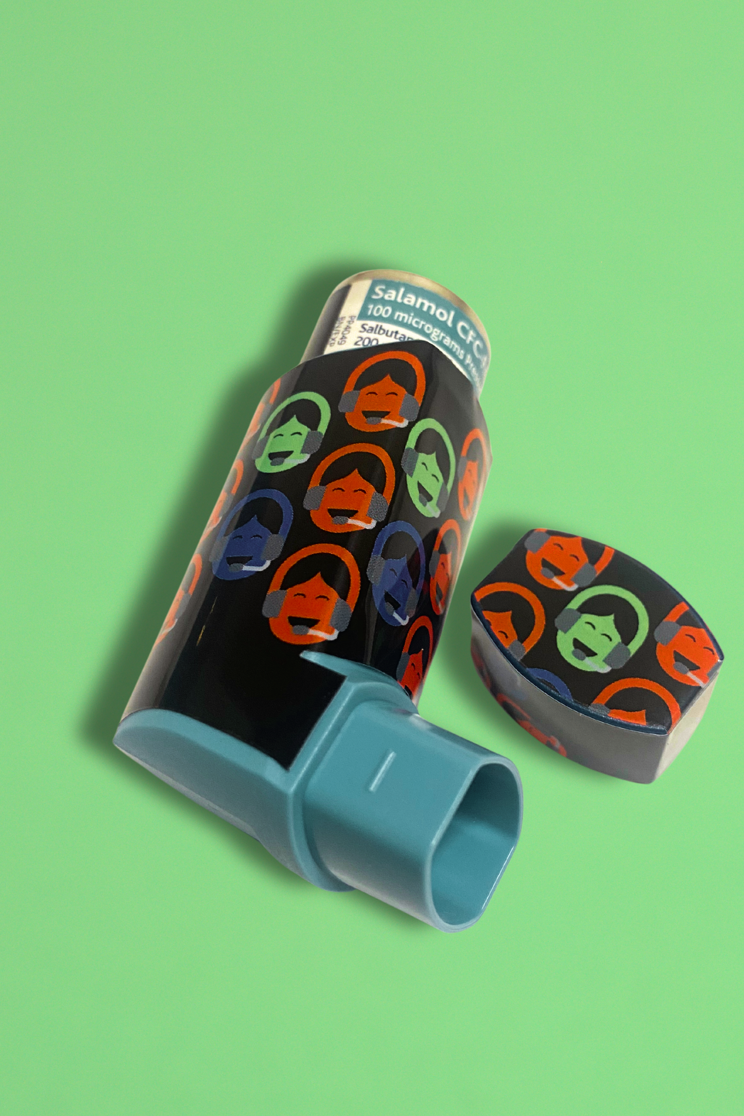 Gaming Heads Asthma Print Decal
