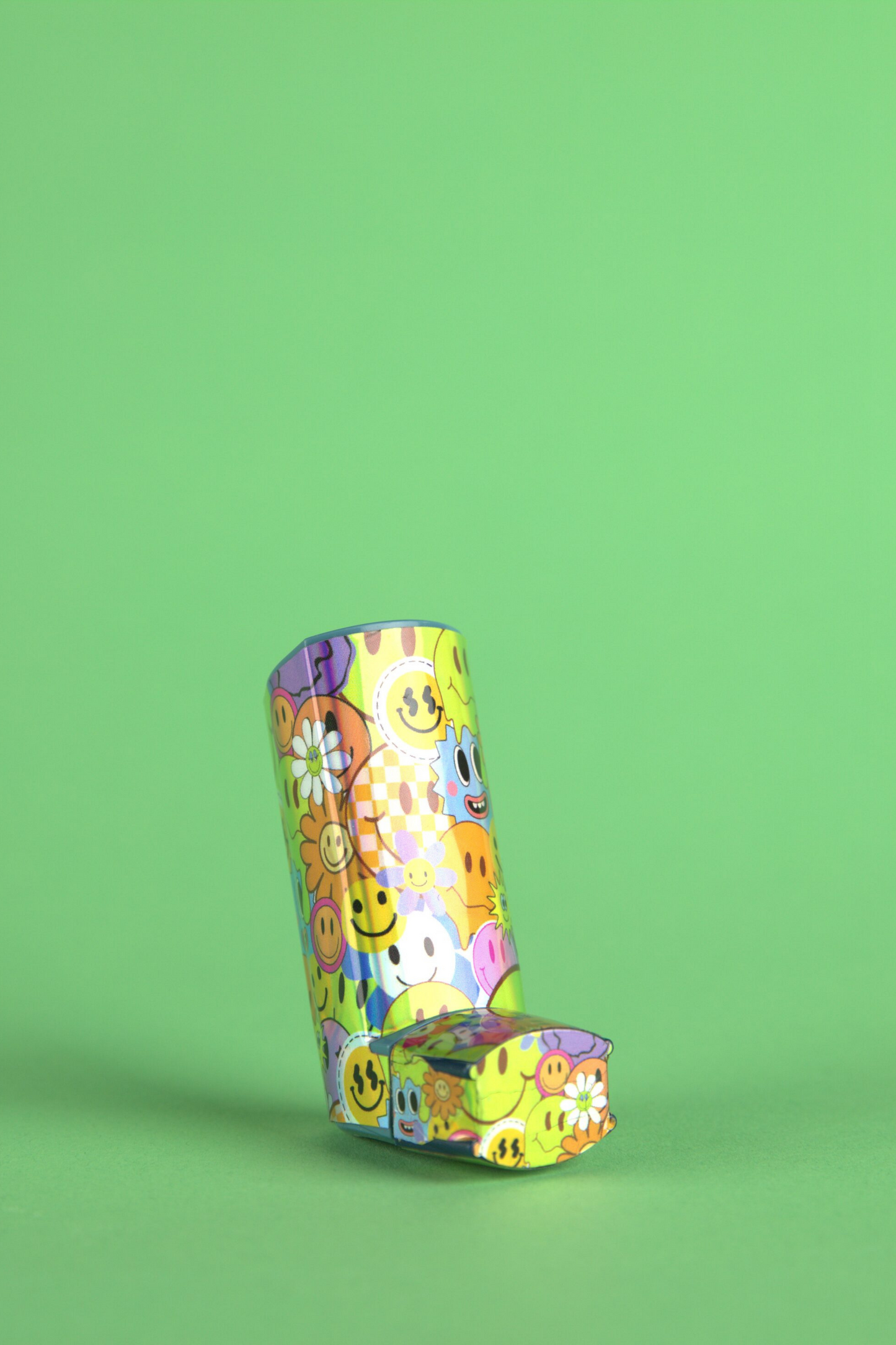 Smiley Asthma Decal
