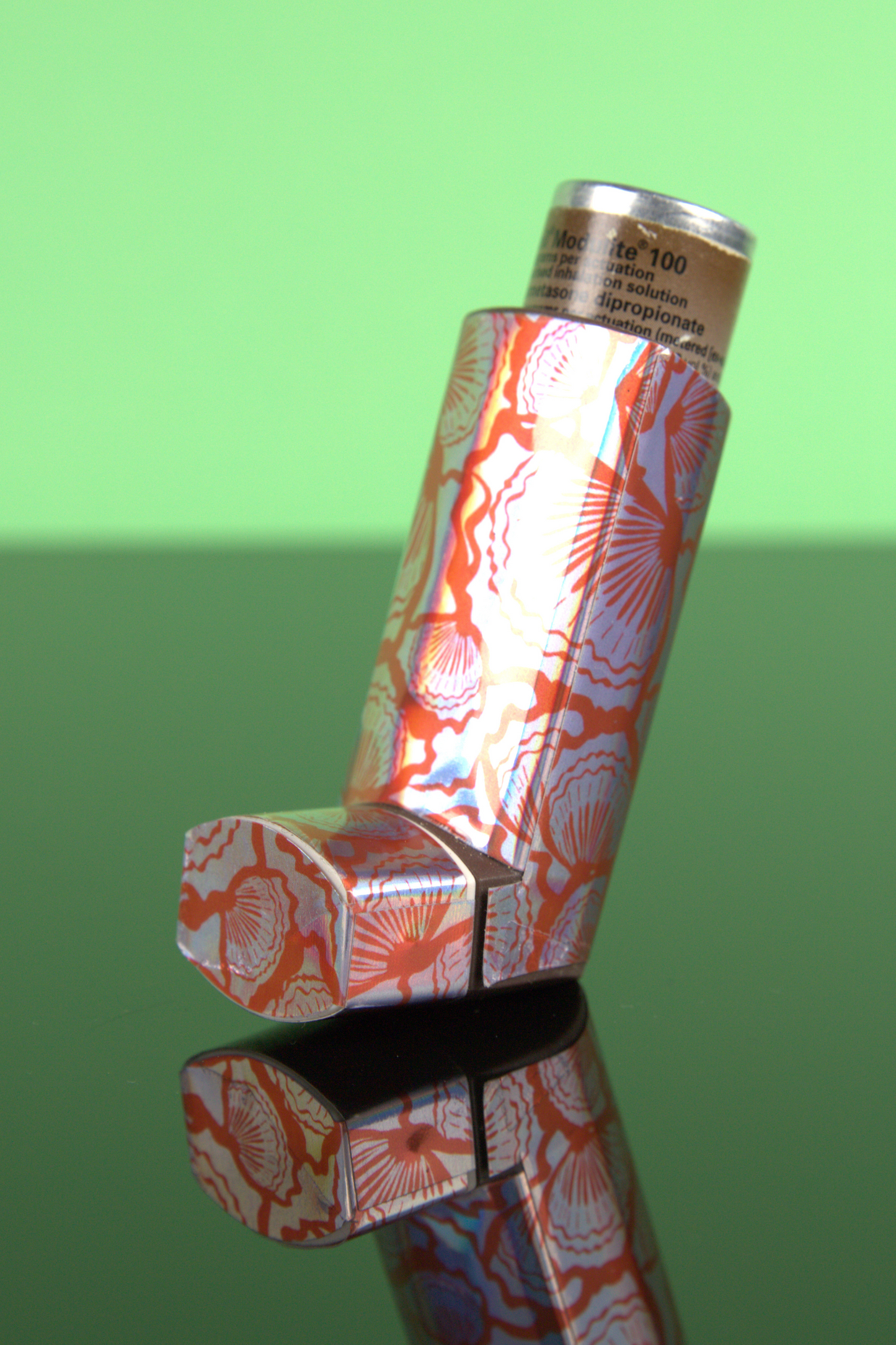 Seashell Asthma Decal