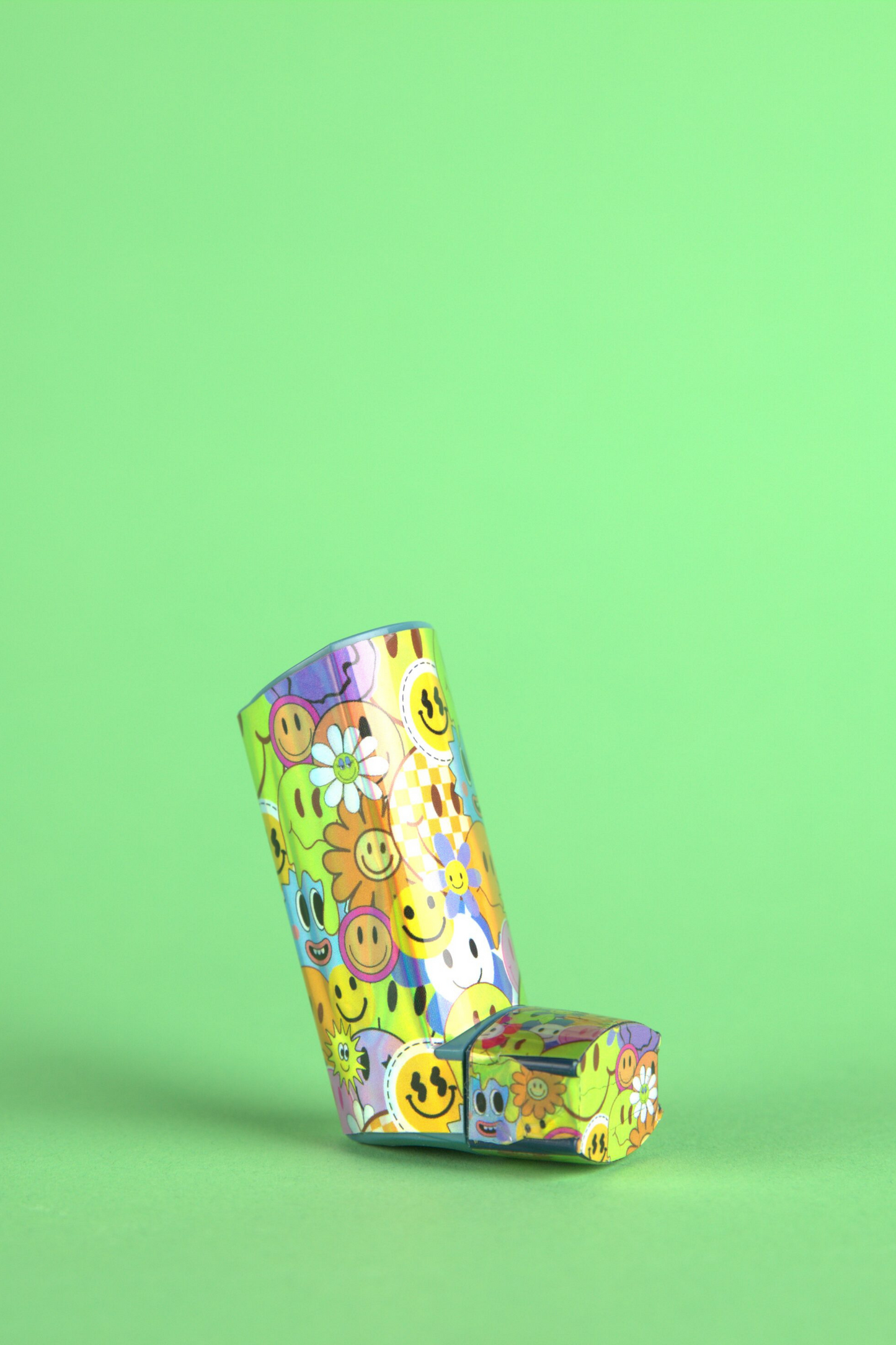 Smiley Asthma Decal