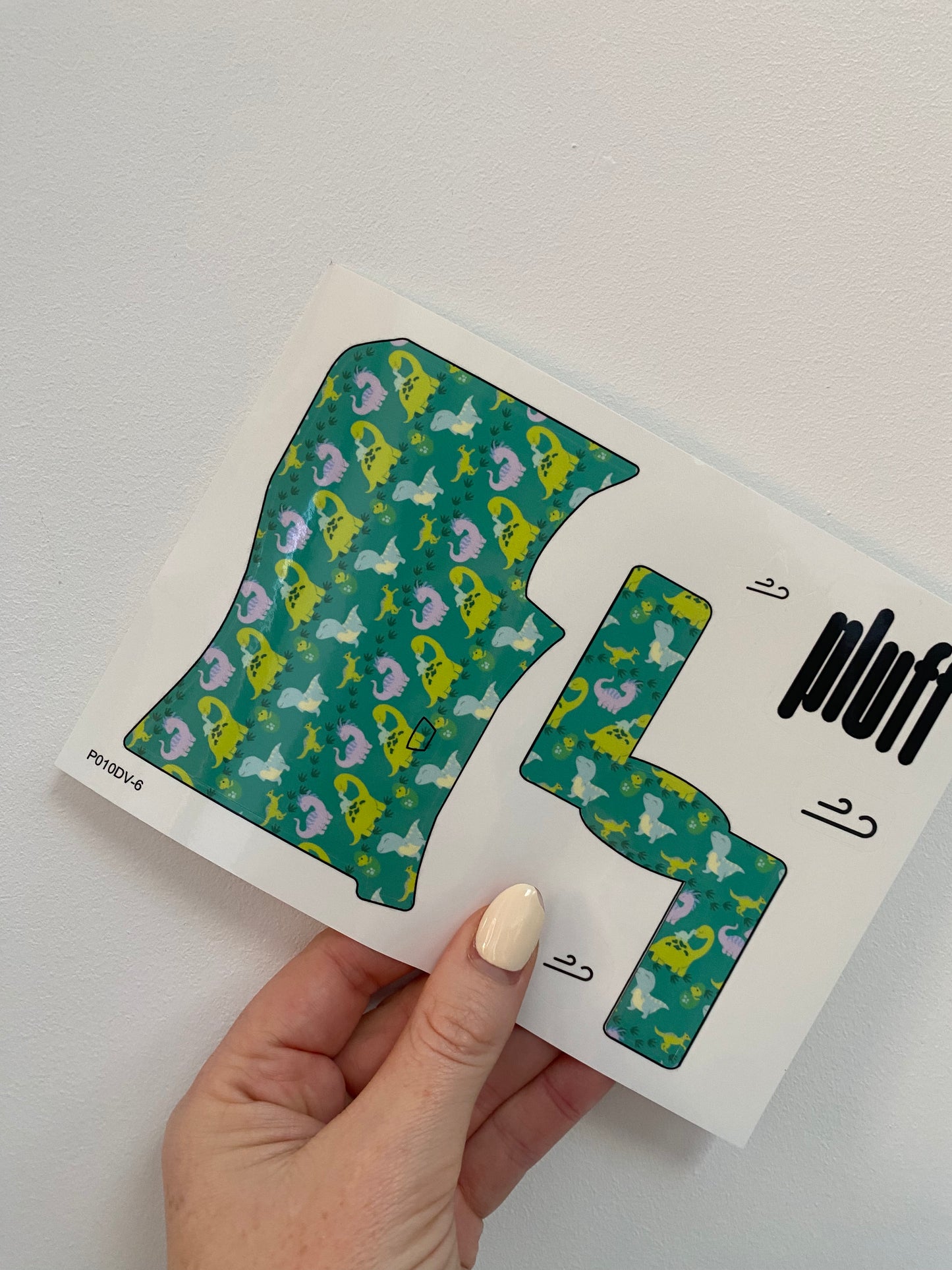 Dinosaur Asthma Decal Sticker