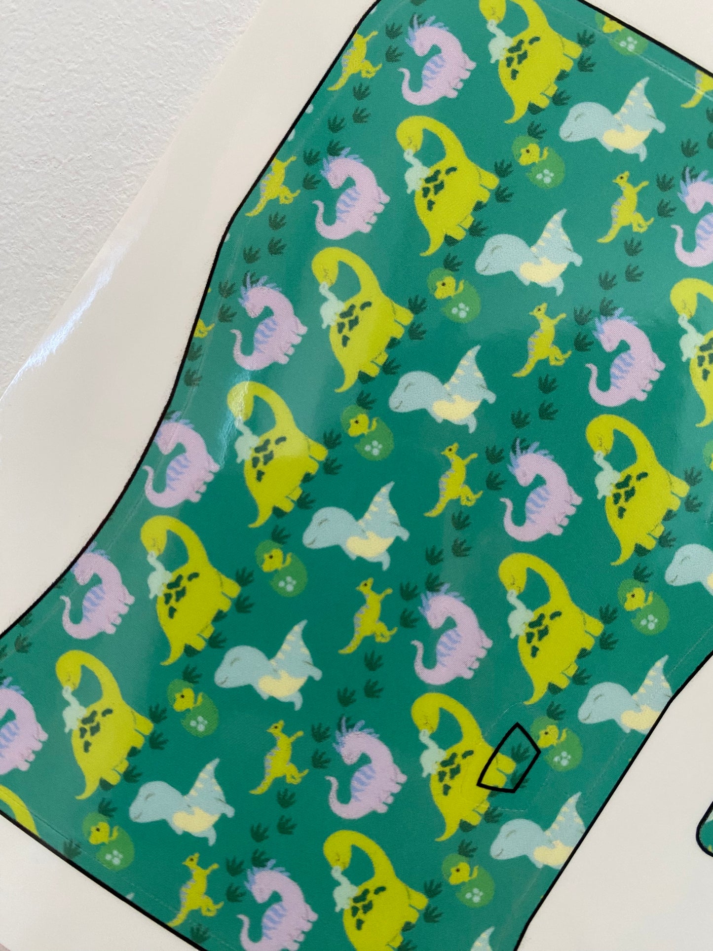 Dinosaur Asthma Decal Sticker